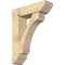 Ekena Millwork Legacy Slat Rough Sawn Bracket w/ Offset Brace, Douglas Fir, 8"W x 28"D x 36"H BKT0806X28X36LEC06RDF - alternate 1